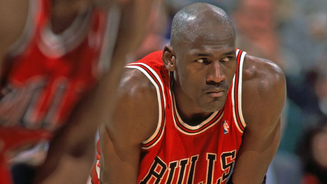 Michael Jordan Bulls vs Magic