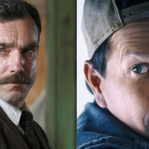 Daniel Day Lewis (L), Mark Wahlberg (R)