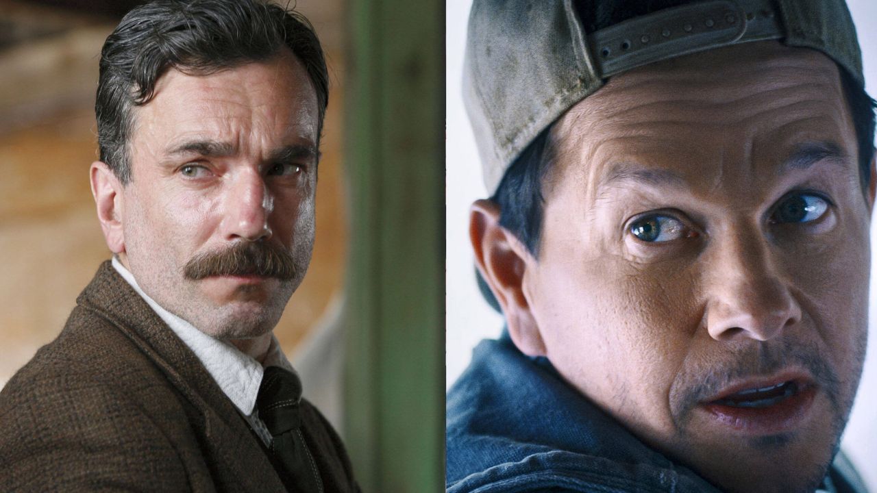 Daniel Day Lewis (L), Mark Wahlberg (R)