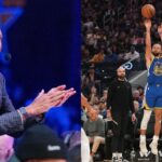 Reggie Miller (L), Stephen Curry (R)