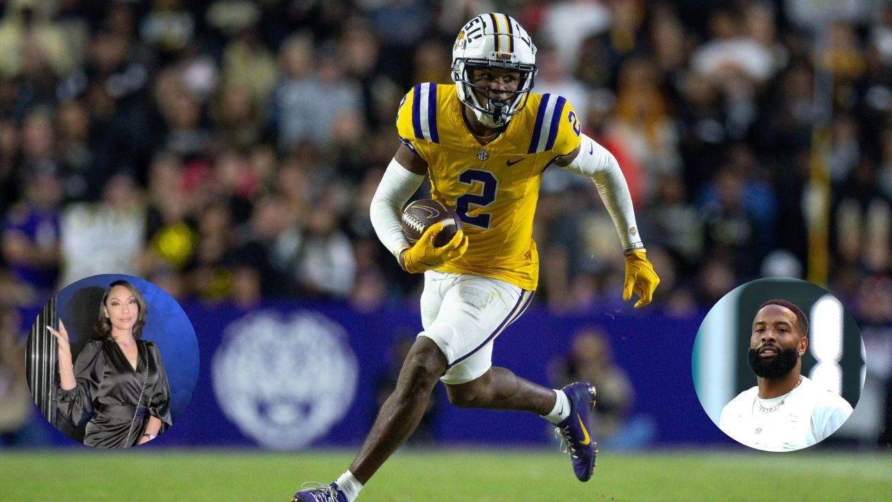 Kyren Lacy, Odell Beckham Jr., and Regina Jackson