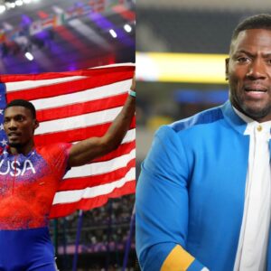 Fred Kerley and Ryan Clark