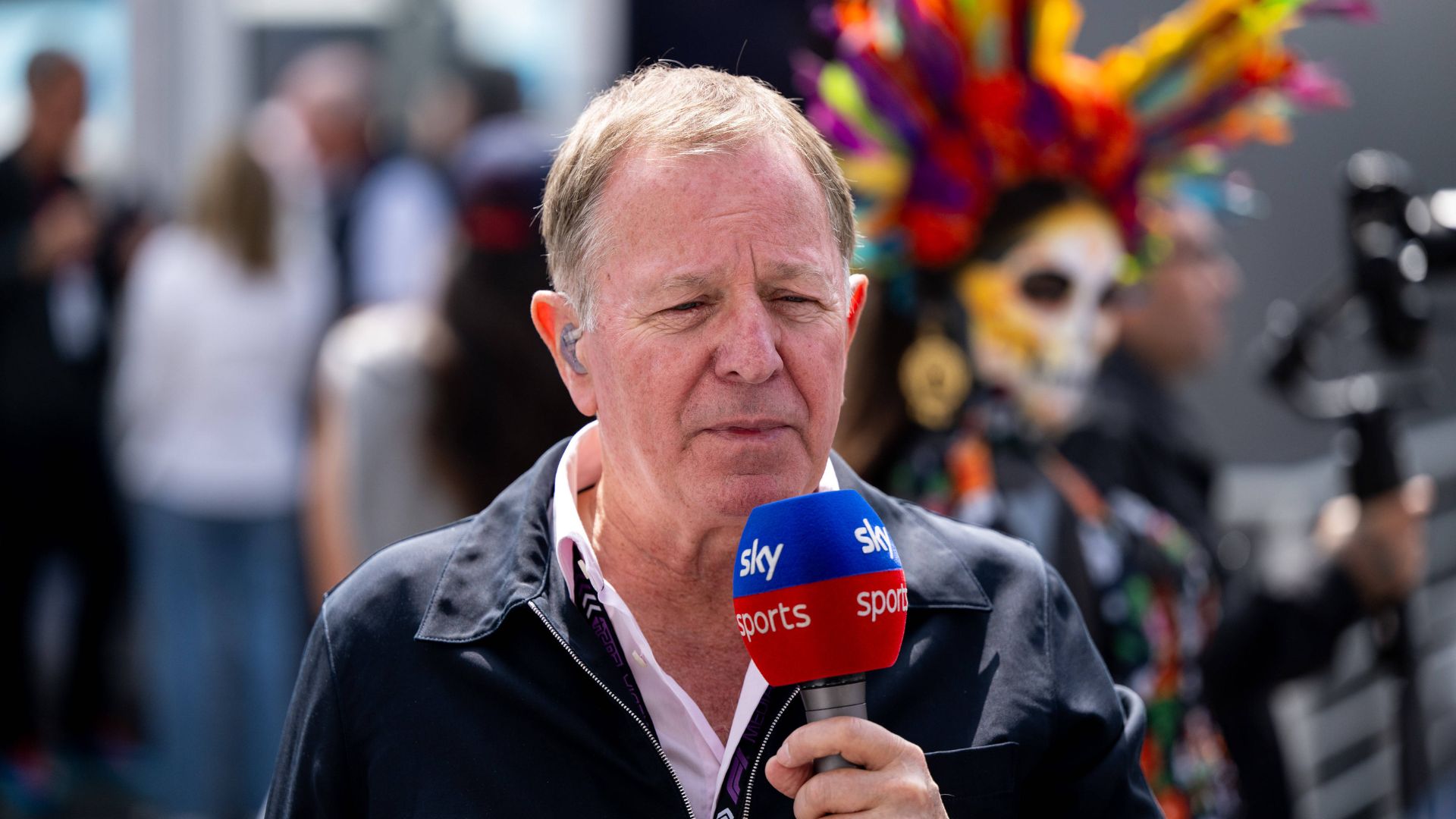 Martin Brundle (Ex Rennfahrer, Sky Sports F1 TV Experte), MEX, Formel 1 Weltmeisterschaft, Grand Prix von Mexiko City, Autodromo Hermanos Rodriguez, Freies Training, 25.10.2024