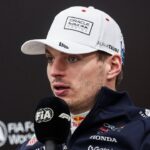 VERSTAPPEN Max (ned), Red Bull Racing RB21, portrait press conference, PK, Pressekonferenz during the Formula 1 Lenovo Japanese Grand Prix 2025, 3rd round of the 2025 FIA Formula One World Championship, WM, Weltmeisterschaft from April 4 to 6, 2025 on the Suzuka Circuit, in Suzuka, Japan