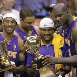 Kobe Bryant and Shaquille O'Neal, LA Lakers Championship