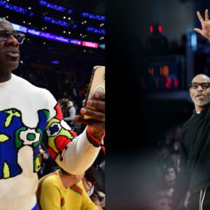 Shannon Sharpe (L), Kenyon Martin (R)