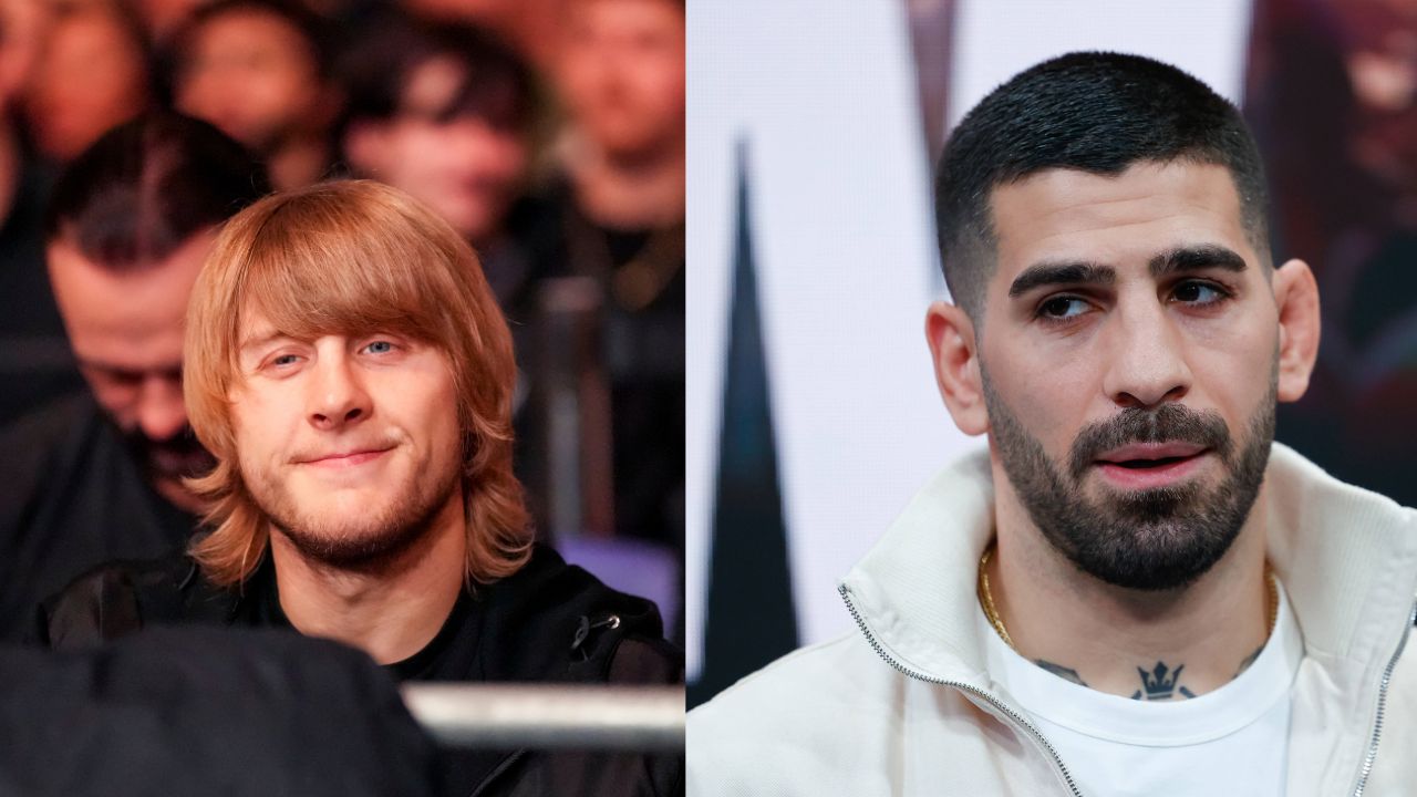 Paddy Pimblett (L), Ilia Topuria (R)
