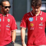 21.03.2025, Shanghai International Circuit, Shanghai, Formel 1 Großer Preis von China 2025, im Bild Lewis Hamilton (GBR), Scuderia Ferrari HP, Charles Leclerc (