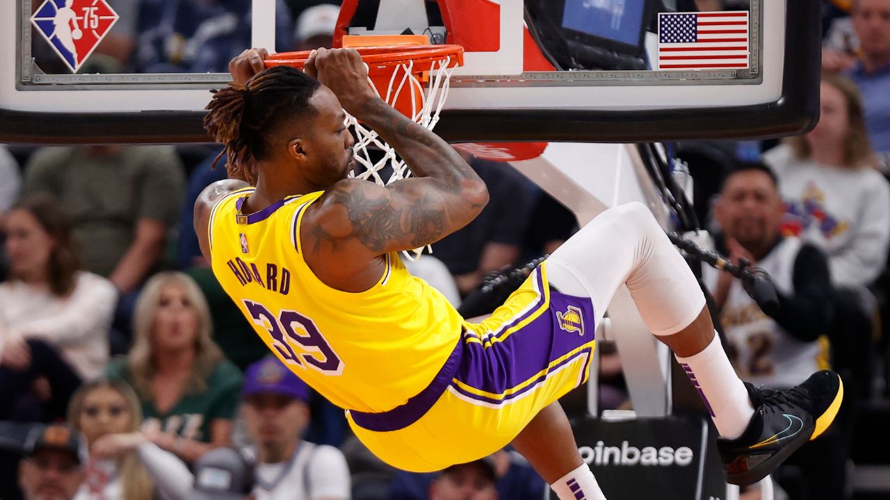 Dwight Howard NBA: Los Angeles Lakers at Utah Jazz