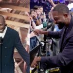 Tupac Shakur (L), Dwyane Wade (R)