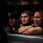 LA Khabib Nurmagomedov at Intuit Dome for UFC311 Makhachev vs Moicano on January 18, 2025 in Los Angeles, CA, United States.