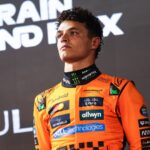NORRIS Lando (gbr), McLaren F1 Team MCL39, portrait podium during the Formula 1 Gulf Bahrain Grand Prix 2025, 4th round of the 2025 FIA Formula One World Championship