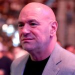 UFC CEO and president Dana White during UFC 303 at T-Mobile Arena.