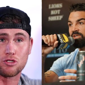 Darren Till (L), Mike Perry (R)