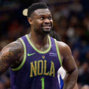 Zion Williamson NBA: Detroit Pistons at New Orleans Pelicans
