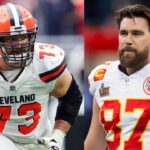Joe Thomas and Travis Kelce