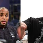 Daniel Cormier (L), Cain Velasquez (R)