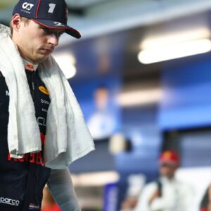 F1 Grand Prix Of Saudi Arabia: Race Max Verstappen of the Netherlands and Oracle Red Bull Racing looks on before the F1 Grand Prix of Saudi Arabia at Jeddah Corniche Circuit in Jeddah, Saudi Arabia, on April 20, 2025