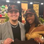 Mason Graham with girlfriend Serena Nyambio.