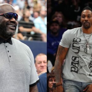 (L) Shaquille O'Neal (R) Dwight Howard