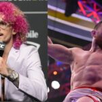 Sean O'Malley (L), Merab Dvalishvili (R)