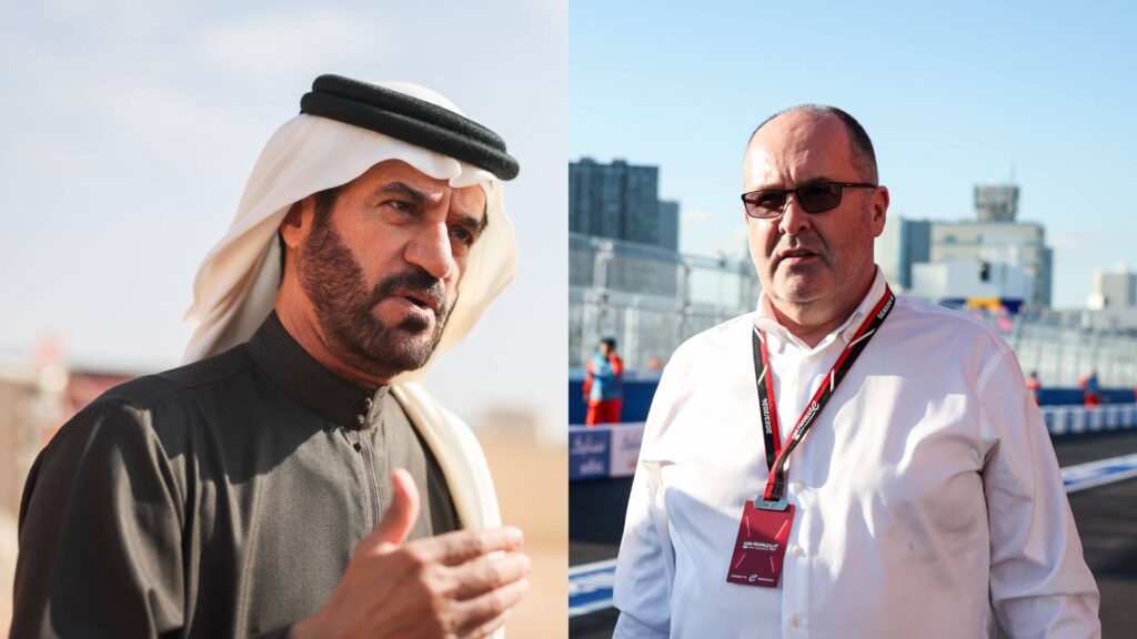 Mohammed Ben Sulayem (L) and Robert Reid (R)
