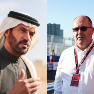 Mohammed Ben Sulayem (L) and Robert Reid (R)