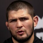 2021, Russia, Moscow, Russian UFC fighter Khabib Nurmagomedov buy EFC. press conference, PK