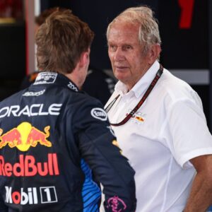 1 Max Verstappen (NLD, Oracle Red Bull Racing), Dr. Helmut Marko (AUT, Oracle Red Bull Racing), F1 Grand Prix of Brazil at Autodromo Jose Carlos Pace on November 1, 2024 in Sao Paulo, Brazil.