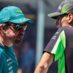 2025 Formula One Chinese Grand Prix Shanghai International Circuit, Shanghai, China on 23. March.2025; Fernando Alonso and Gabriel Bortoleto during Formula One Chinese Grand Prix Shanghai Shanghai International Circuit China