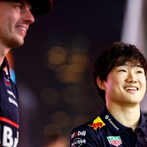 1 Max Verstappen NLD, Oracle Red Bull Racing , 22 Yuki Tsunoda JPN, Oracle Red Bull Racing , F1 Grand Prix of Saudi Arabia at Jeddah Corniche Circuit