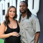 Davante Adams with his wife Devanne Joelle.