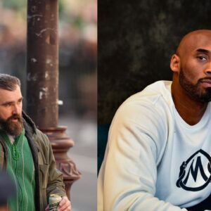 Jason Kelce and Kobe Bryant