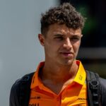 JEDDAH, SAUDI ARABIA: Lando Norris, racing for the McLaren F1 team during the 2025 Formula 1 Saudi Arabian Grand Prix at the Jeddah Corniche Circuit in Jeddah, Saudi Arabia