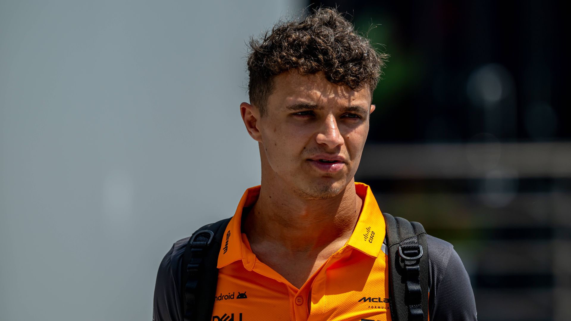 JEDDAH, SAUDI ARABIA: Lando Norris, racing for the McLaren F1 team during the 2025 Formula 1 Saudi Arabian Grand Prix at the Jeddah Corniche Circuit in Jeddah, Saudi Arabia