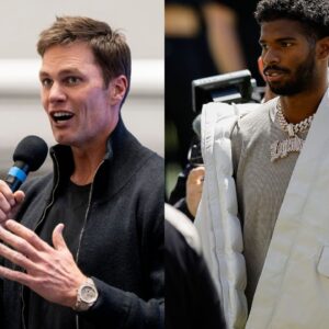 Tom Brady and Shedeur Sanders