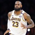 LeBron James NBA: Los Angeles Lakers at Oklahoma City Thunder