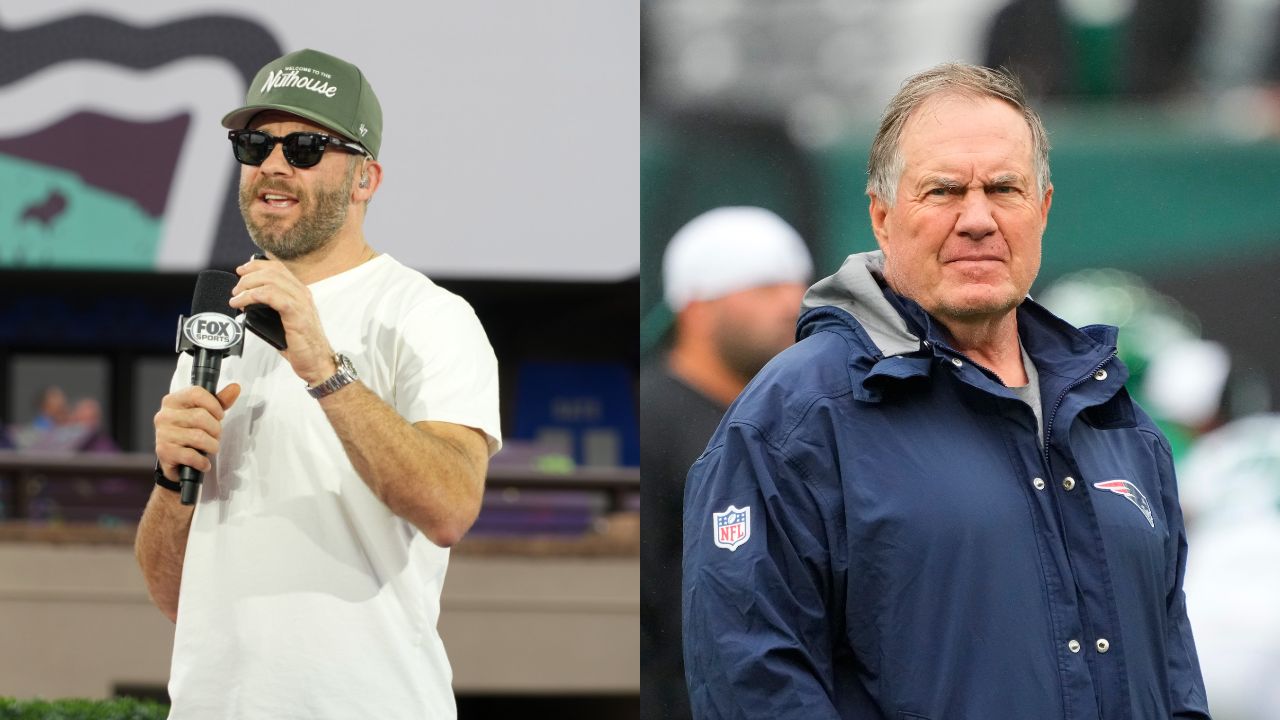 Julian Edelman and Bill Belichick