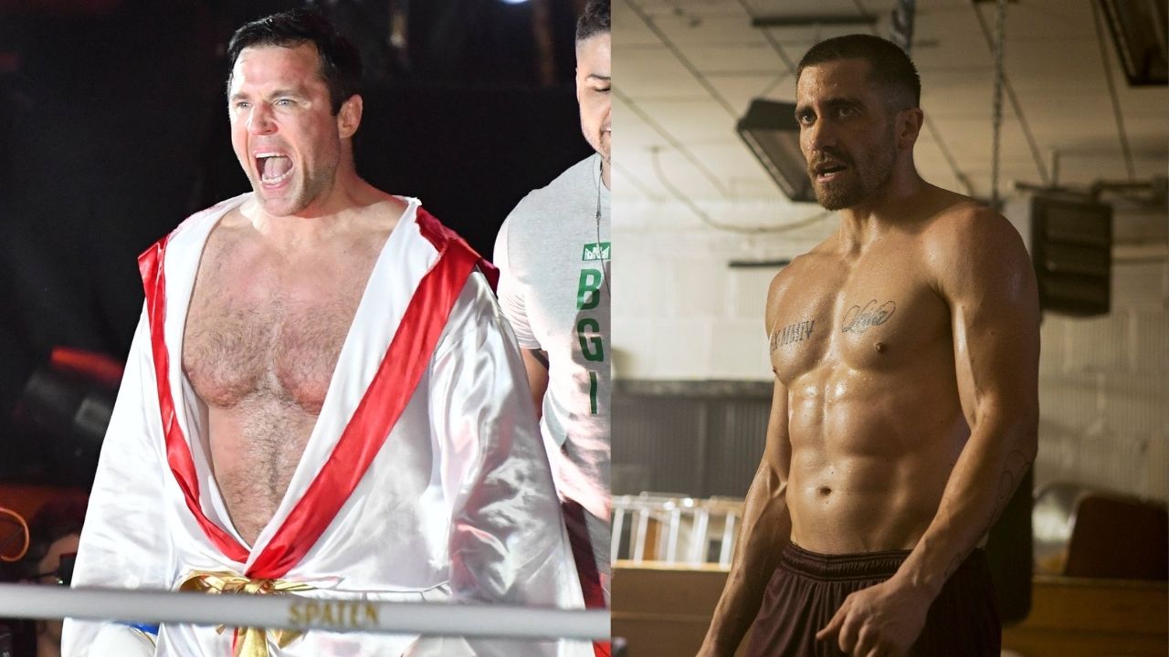 Chael Sonnen (L), Jake Gyllenhaal (R)