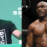 Chael Sonnen (L), Kamaru Usman (R)