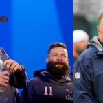 Rob Gronkowski, Julian Edelman, Bill Belichick