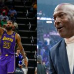 LeBron James (L), Michael Jordan (R)