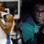 Gilbert Arenas (L), Shannon Sharpe (R)