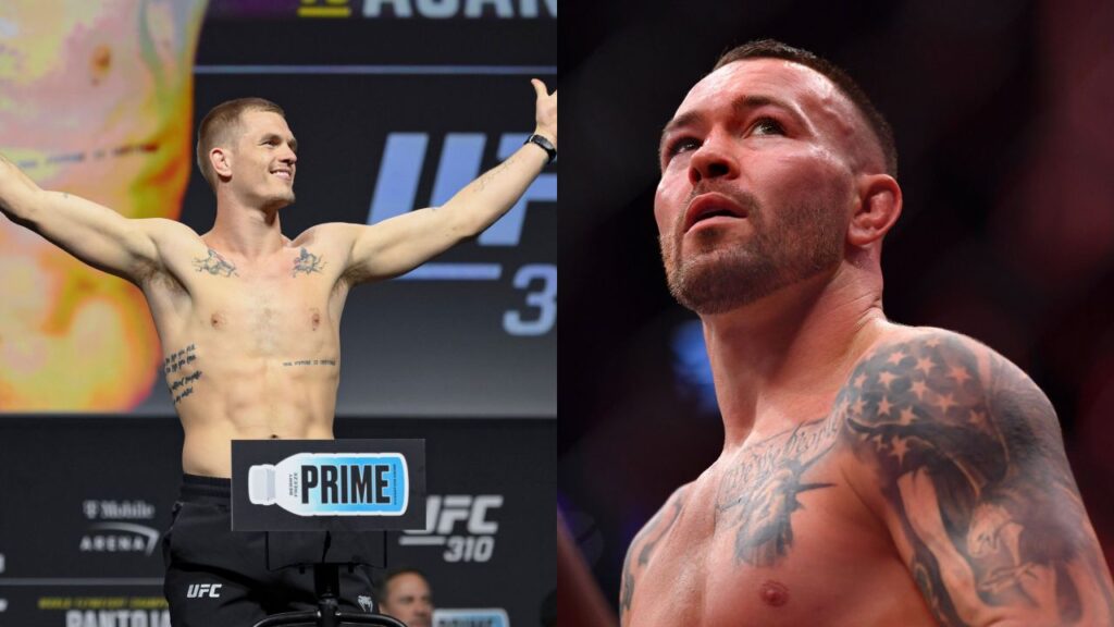 Ian Garry (L), Colby Covington (R)