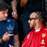 KIMI ANTONELLI Andrea (ita), Mercedes AMG F1 Team W16, SAINZ Carlos (spa), Williams Racing FW47, HAMILTON Lewis (gbr), Scuderia Ferrari SF-25, portrait during the Formula 1 Louis Vuitton Australian Grand Prix 2025