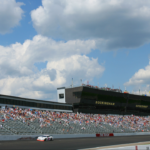 May 4, 2008; Rockingham, NC, USA; ARCA RE/MAX Series driver Joey Logano (25) during the Carolina 500 at the Rockingham Speedway. Mandatory Credit: Imagn Images