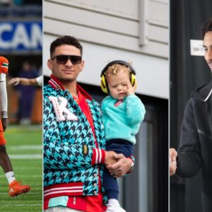 Cam Ward, Patrick Mahomes and Jordan Love