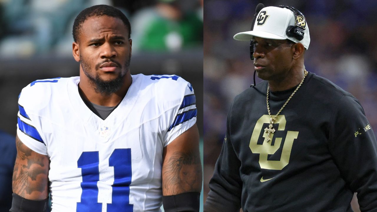 Micah Parsons and Deion Sanders