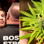 Bryce Mitchell (L), Marijuana (R)