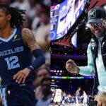 Ja Morant (L), Allen Iverson (R)